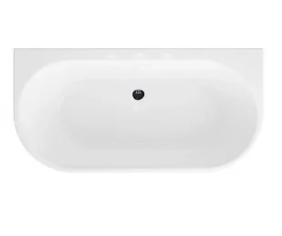 Polimat Sola Wanna wolnostojąca przyścienna 150x75 cm różowa 00500 - odbiór osobisty: Kraków, Warszawa - Wanny - miniaturka - grafika 1