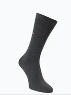 Skarpetki męskie - Tommy Hilfiger Skarpety pakowane po 2 szt. Mężczyźni Bawełna szary jednolity, 39-42 - miniaturka - grafika 1