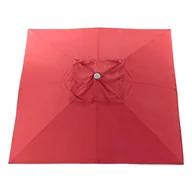 Parasole ogrodowe - Plandeka do parasola poliestrowego czerwona 3x3 m - miniaturka - grafika 1
