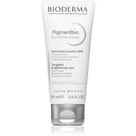 Balsamy i kremy do ciała - Bioderma Pigmentbio Sensitive Areas Targeted Brightening Care krem do ciała 75 ml dla kobiet - miniaturka - grafika 1