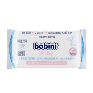 Bobini Global Cosmed Chusteczki nawilżone Sensitive A60 - Chusteczki nawilżane - miniaturka - grafika 1