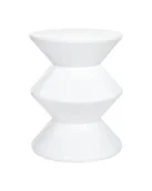 Ławy i stoliki kawowe - Stolik kawowy Turn biały - miniaturka - grafika 1