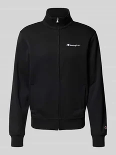 Bluza rozpinana z wyhaftowanym logo - Bluzy męskie - miniaturka - grafika 1