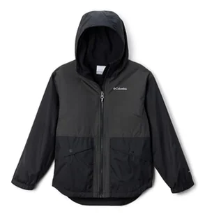 Columbia Rainy Trails 2 dziewczęca kurtka przeciwdeszczowa z podszewką polarową, 1 szt - Kurtki i płaszcze dla dziewczynek - miniaturka - grafika 1