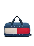 Torby podróżne - Tommy Jeans Torba Archive Denim Duffle AM0AM13813 Niebieski - miniaturka - grafika 1