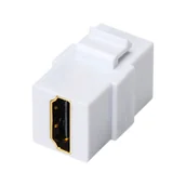 Akcesoria do serwerów - Adapter mocowania typu keystone pod złącze HDMI (2X ŻEŃSKIE) - miniaturka - grafika 1