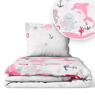 Pościel dla dzieci - Pościel 135x100 Dziecięca 2el 100x135 Do Łóżeczka - miniaturka - grafika 1