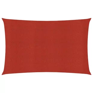vidaXL Lumarko Żagiel przeciwsłoneczny, 160 g/m, czerwony, 2x4,5 m, HDPE! 311615 - Parasole ogrodowe - miniaturka - grafika 1