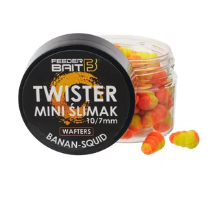 Przynęta Wafters Ślimak Twister Feeder Bait Banan Squid - Zanęty - miniaturka - grafika 1