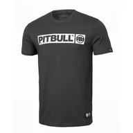 Odzież taktyczna i umundurowanie - Koszulka Pit Bull Middle Weight 170 Basic Hilltop '23 - Grafitowa - miniaturka - grafika 1