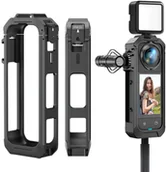 Akcesoria do kamer sportowych - BRDRC ETUI OBUDOWA WIELOFUNKCYJNA RAMA ZABEZPIECZAJĄCA OCHRONNA MAGNETYCZNA DO INSTA360 X5 - miniaturka - grafika 1