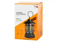 Latarki - 71-456# Latarka kempingowa led usb-c 9w czerwona - miniaturka - grafika 1