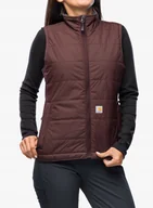 Odzież trekkingowa damska - Kamizelka damska Carhartt Relaxed Fit Lightweight Insulated Vest - miniaturka - grafika 1
