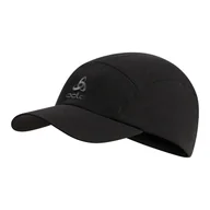 Czapki męskie - Czapka z daszkiem, do biegania Odlo Performance Snapback Cap black - S/M - miniaturka - grafika 1