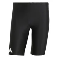 Kąpielówki męskie - Męskie Bokserki kąpielowe ADIDAS SOLID JAMMER IA7090 – Czarny - miniaturka - grafika 1
