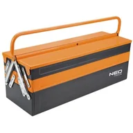 Skrzynki i torby narzędziowe - NEO-TOOLS skrzynka narzędziowa metalowa 555mm 84-101 - miniaturka - grafika 1