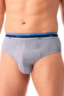 Majtki męskie - KEY SLIPY MĘSKIE MPP 277 B25 2 szt. XL GRANATOWY-SZARY - miniaturka - grafika 1