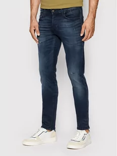 Jack&Jones Jeansy Glenn 12193402 Granatowy Slim Fit - Spodnie męskie - miniaturka - grafika 1