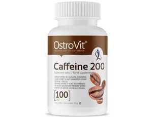 OstroVit Caffeine 200 110 tabs - Aminokwasy - miniaturka - grafika 1