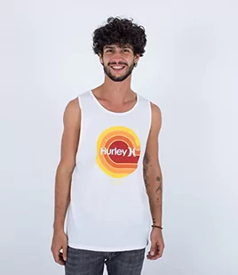 Hurley Evd Barreledtank Koszulka Męska - Koszulki sportowe męskie - miniaturka - grafika 1