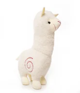 Maskotki i pluszaki - Pluszak Alpaka Lama Maskotka Pluszowa Biała 60 cm - miniaturka - grafika 1