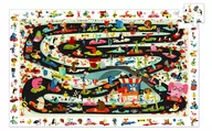 Puzzle - Djeco Puzzle obserwacyjne Rajd Samochodowy 54 el. - miniaturka - grafika 1