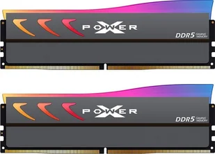 Pamięć Silicon Power XPOWER Storm RGB, DDR5, 64 GB, 6400MHz, CL32 SP064GXLWU64AFDK - Pamięci RAM - miniaturka - grafika 1
