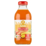 Soki i napoje niegazowane - Carrefour Classic Sok marchwiowo-owocowy marchew jabłko banan 330 ml - miniaturka - grafika 1
