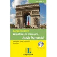 Pomoce naukowe - Współczesne rozmówki. Język francuski. Książka + CD - miniaturka - grafika 1