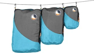 Zestaw 3 organizerów podróżnych TTTM aqua/d.grey - Torby podróżne - miniaturka - grafika 1