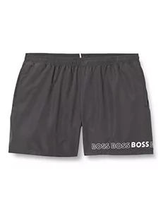 BOSS Męskie kąpielówki z delfinem B, Ciemnoszary 22, XXL - Kąpielówki męskie - miniaturka - grafika 1