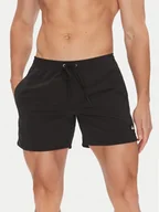 Kąpielówki męskie - Quiksilver Szorty kąpielowe Everyday Solid Volley EQYJV04120 Czarny Regular Fit - miniaturka - grafika 1