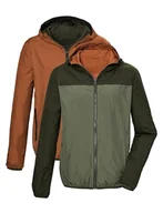 Kurtki męskie - G.I.G.A. DX Męska kurtka funkcyjna/dwustronna kurtka z kapturem GS 90 MN JCKT, ciemnooliwkowa zieleń, L, 42703-000 - miniaturka - grafika 1