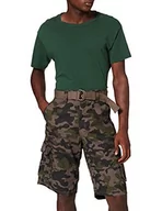 Spodenki damskie - Southpole Southpole Szorty męskie Belted Camo Ripstop Cargo Shorts brązowy Woodland 36 SP3352 - miniaturka - grafika 1