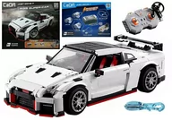 Zabawki zdalnie sterowane - Import LEANToys Samochód sportowy z klocków R/C Zdalnie Sterowany 1322 elementów - miniaturka - grafika 1
