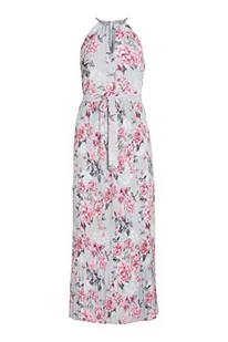 Bestseller A/S Damska sukienka VIJULIETTE Plisse Ankle Dress/BM/DC, Kentucky Blue/AOP:Flowers, 36, Kentucky Blue/Aop:Flowers, 36 - Sukienki - miniaturka - grafika 1