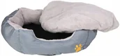 Sprzęt podróżny i transportery dla psów - Legowisko Posłanie dla PSA KOTA Sofa Kojec WYCIĄGANA PODUSZKA 70cm Szare - miniaturka - grafika 1