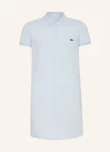 Sukienki - Lacoste Sukienka Polo Z Pikowanym Wzorem blau - miniaturka - grafika 1