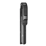 Monopody - Selfie stick Alogy Mini Tripod uchwyt do telefonu Bluetooth kijek monopod pilot Czarny - miniaturka - grafika 1