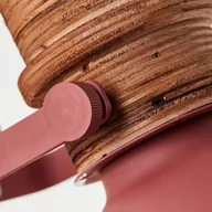 Lampy stojące - Lampa stołowa Erena, głowica wychylana, czerwona - miniaturka - grafika 1