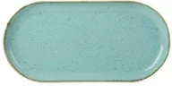Miski i półmiski - PÓŁMISEK OWALNY LAGUNA 32 x 20 cm PORCELANA NIEBIESKA - miniaturka - grafika 1