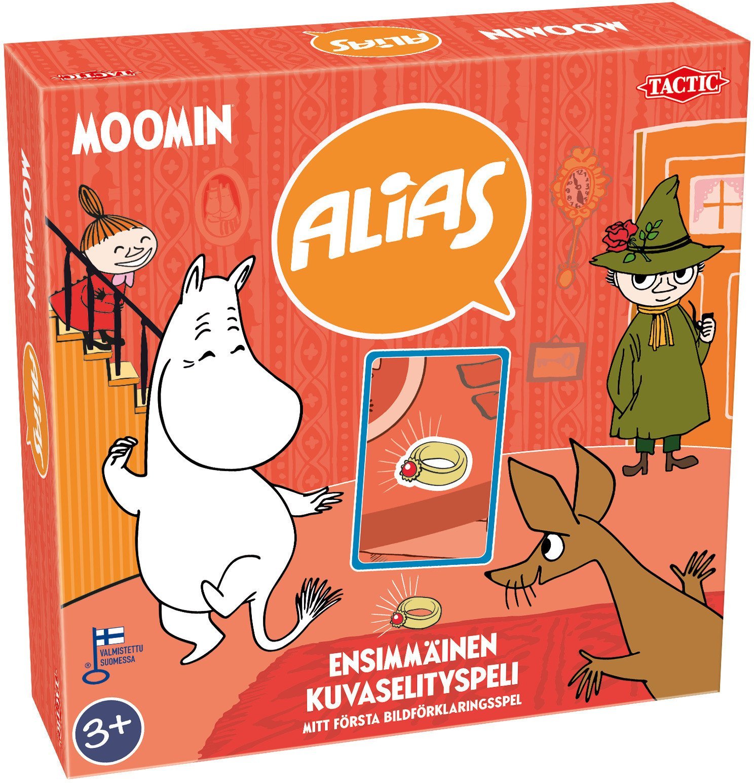 Tactic First Alias Moomin board game
