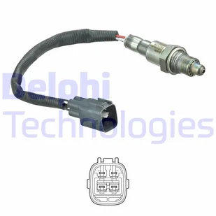 Sonda lambda Delphi ES21234-12B1 - Sondy lambda - miniaturka - grafika 1