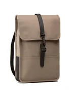 Plecaki - Rains Plecak Backpack Mini 1280 Brązowy - miniaturka - grafika 1