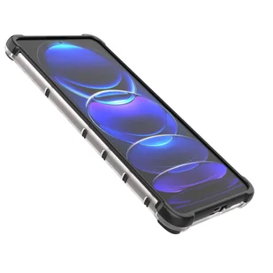 Honeycomb etui do Xiaomi Redmi Note 12 Pro+ pancerny hybrydowy pokrowiec czarne - Etui i futerały do telefonów - miniaturka - grafika 12