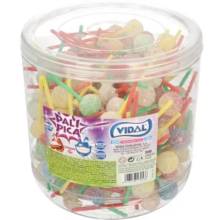 VIDAL PALIPICA LIZAK LIZAKI KWAŚNE 200SZT - Gumy do żucia, lizaki, dropsy - miniaturka - grafika 1