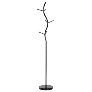 Wieszak metalowy 80003-09 BK Bork czarny mat, 181 cm - Wieszaki i stojaki - miniaturka - grafika 1