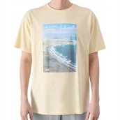 Koszulki męskie - Koszulka męska 4F M2132 jasnożółta 4FRSS24TTSHM2132 73S 3XL 3XL - miniaturka - grafika 1