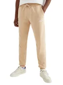 Spodnie męskie - Tommy Hilfiger Męskie Spodnie Dresowe Tjm Signature Sweatpant Piaskowe Dm0Dm15207 Ab4 M - miniaturka - grafika 1