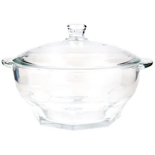 Luminarc Waza przezroczysta z pokrywką Granity 1,5 l - Inne naczynia kuchenne - miniaturka - grafika 1